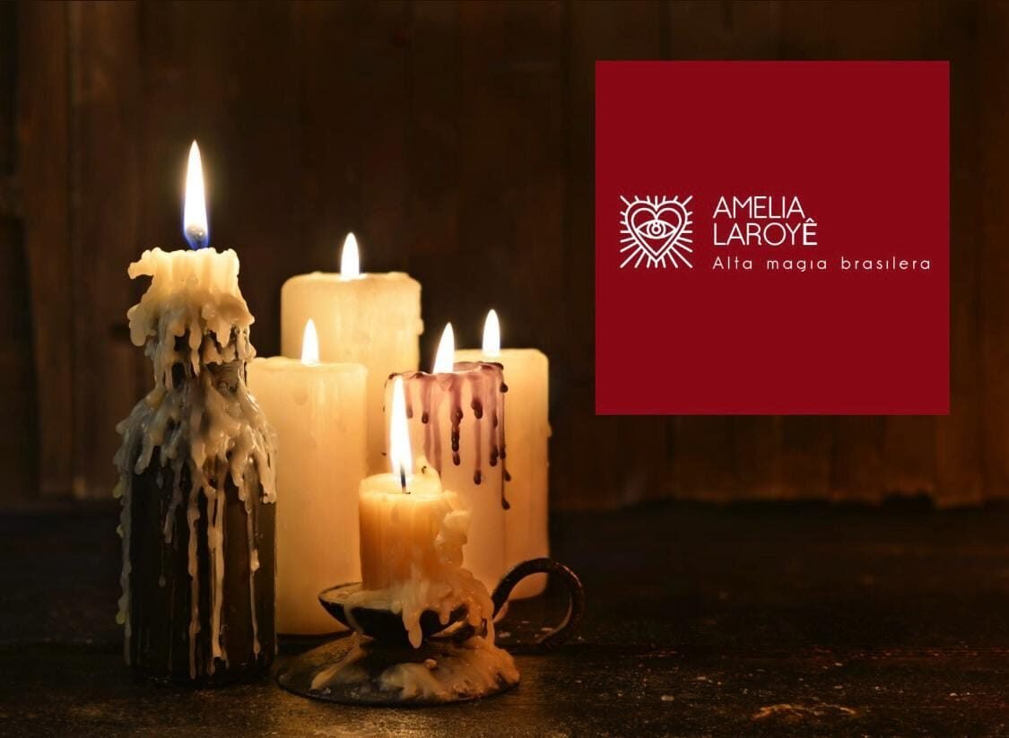 Amelia Laroyê, alta magia brasileña, velas rituales